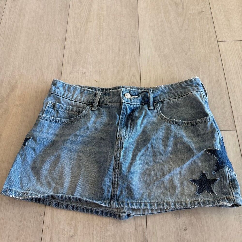Hollister women’s demin skirt size 8